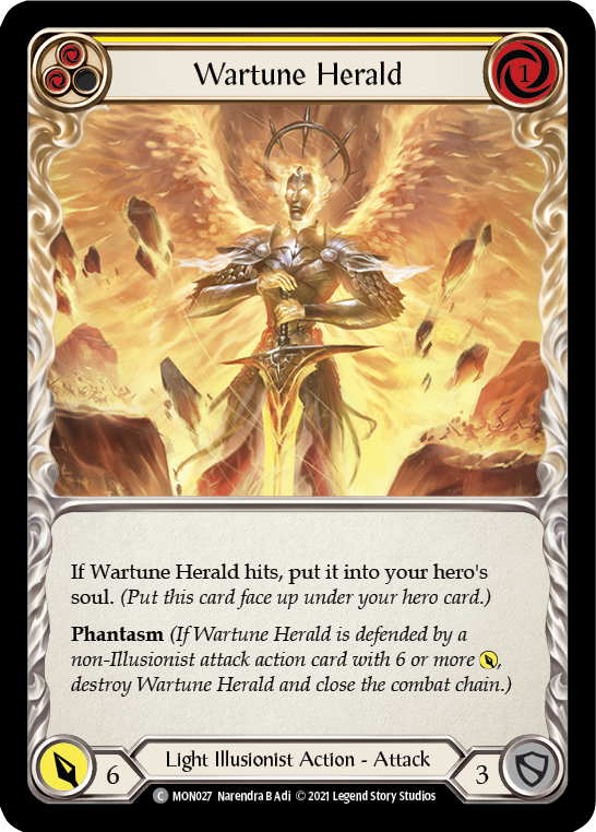 Wartune Herald (Yellow) (MON027) [Monarch]
