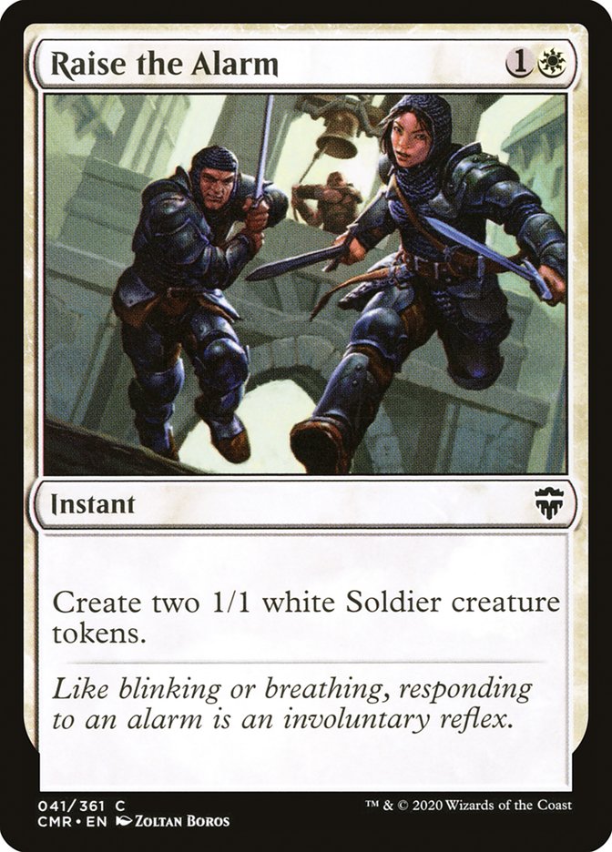 Raise the Alarm (41) [Commander Legends]