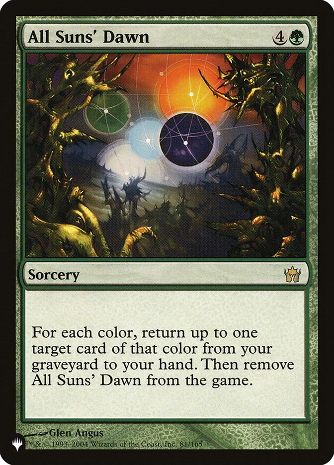 All Suns' Dawn (81/165) [The List Reprints]