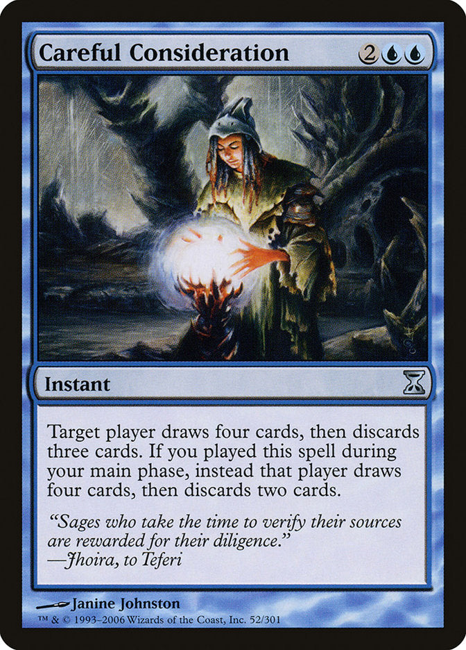 Careful Consideration (52) [Time Spiral]