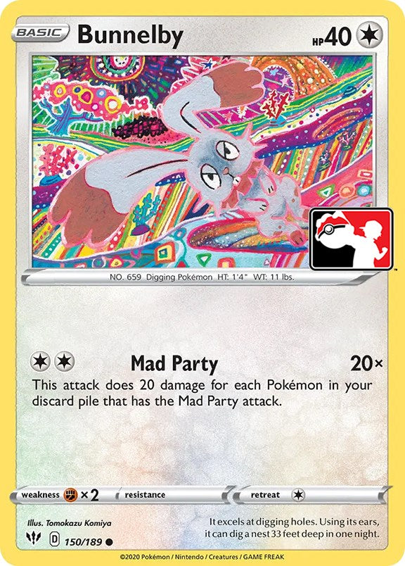 Bunnelby (150/189) [Prize Pack Series Cards]