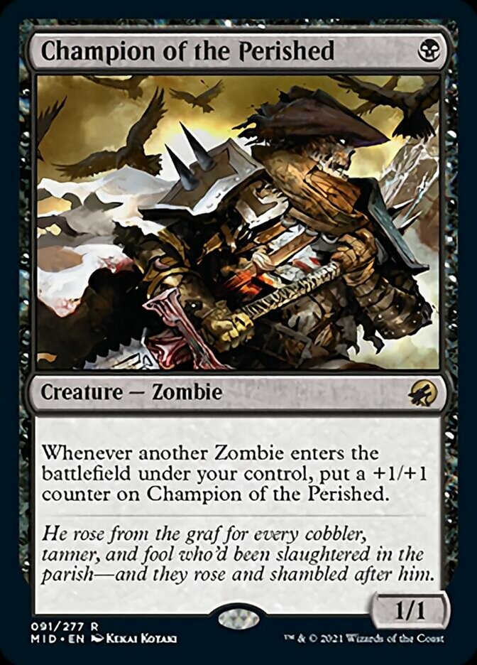 Champion of the Perished (91) [Innistrad: Midnight Hunt]