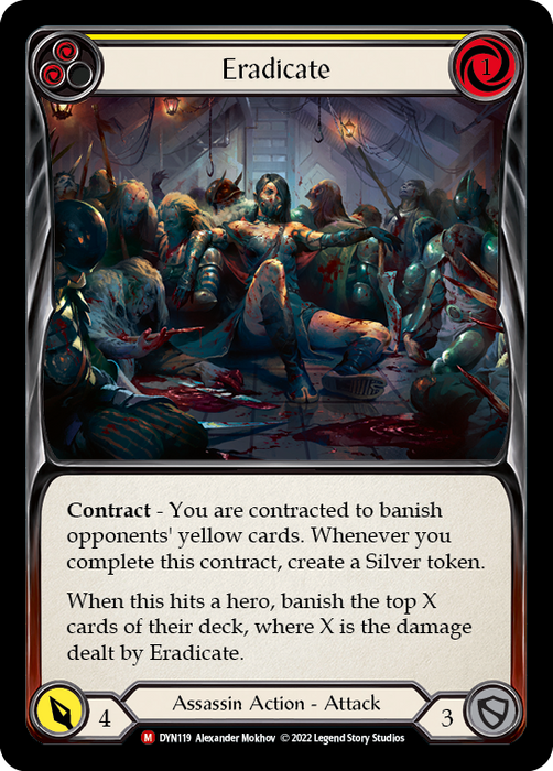 Eradicate [DYN119] (Dynasty)  Rainbow Foil
