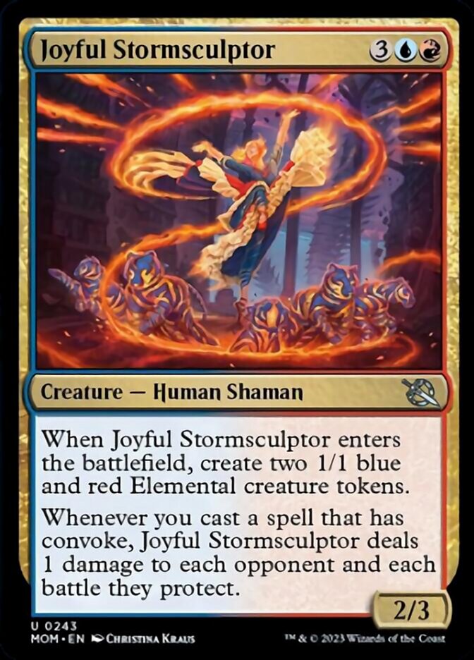 Joyful Stormsculptor (243) [March of the Machine]
