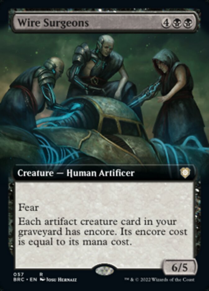Wire Surgeons (Extended Art) (57) [Commander: The Brothers' War]
