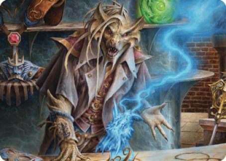 Renari, Merchant of Marvels Art Card (30) [Art Series: Commander Legends: Battle for Baldur's Gate]