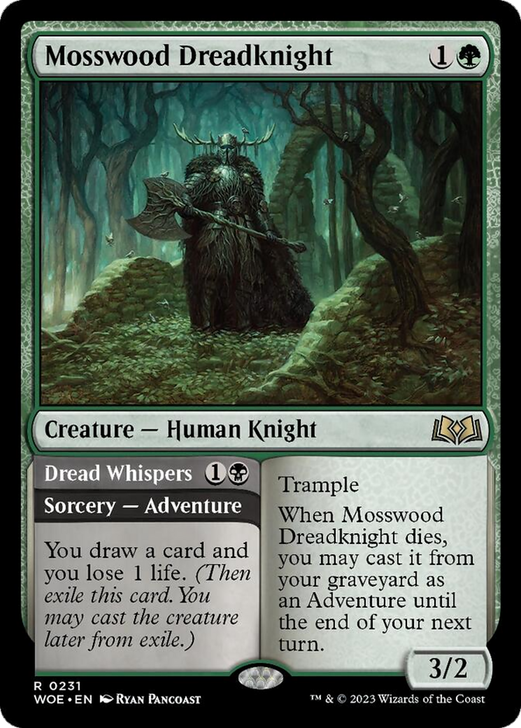 Mosswood Dreadknight (231) [Wilds of Eldraine]