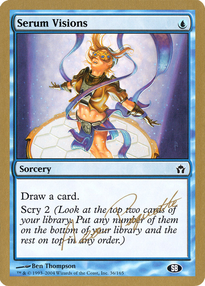 Serum Visions - 2004 Aeo Paquette (5DN) (SB) [World Championship Decks]