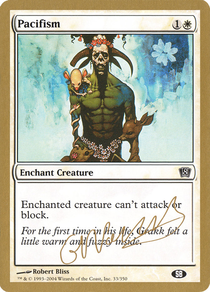 Pacifism - 2004 Gabriel Nassif (8ED) (SB) [World Championship Decks]