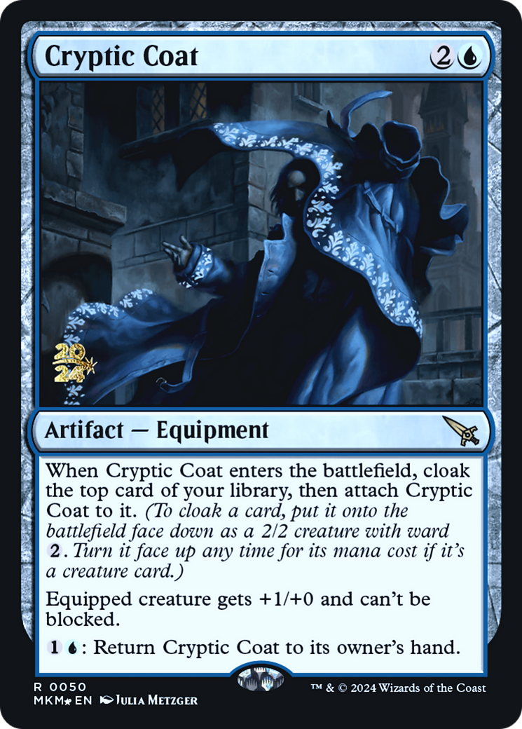 Cryptic Coat (50) [Prerelease Cards]