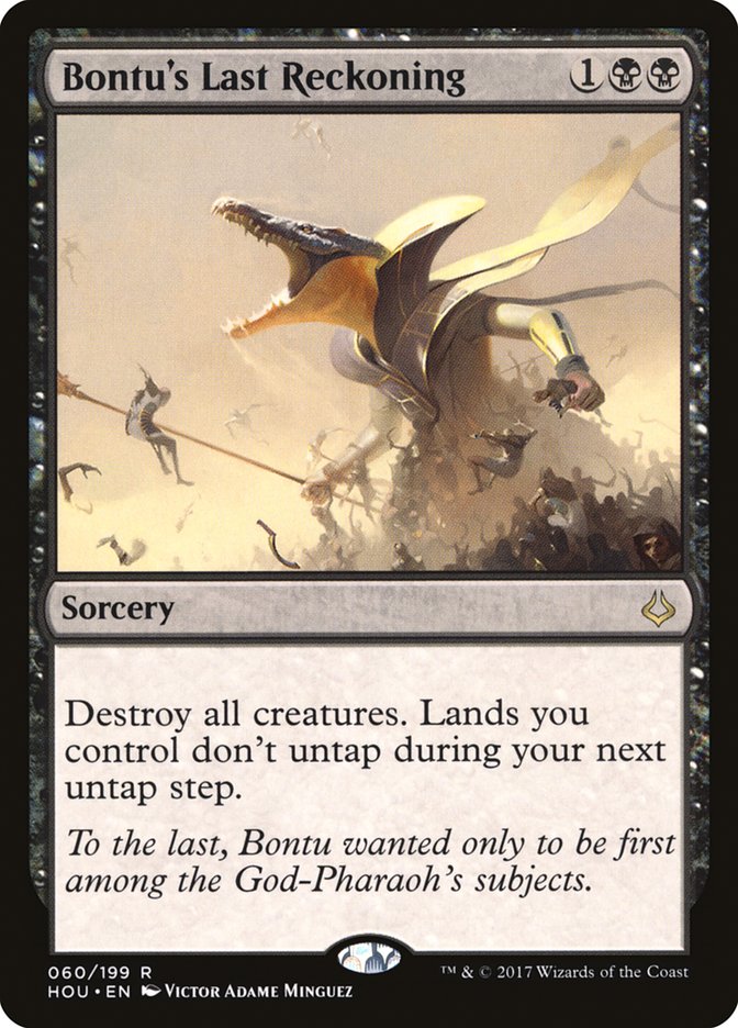 Bontu's Last Reckoning (60) [Hour of Devastation]