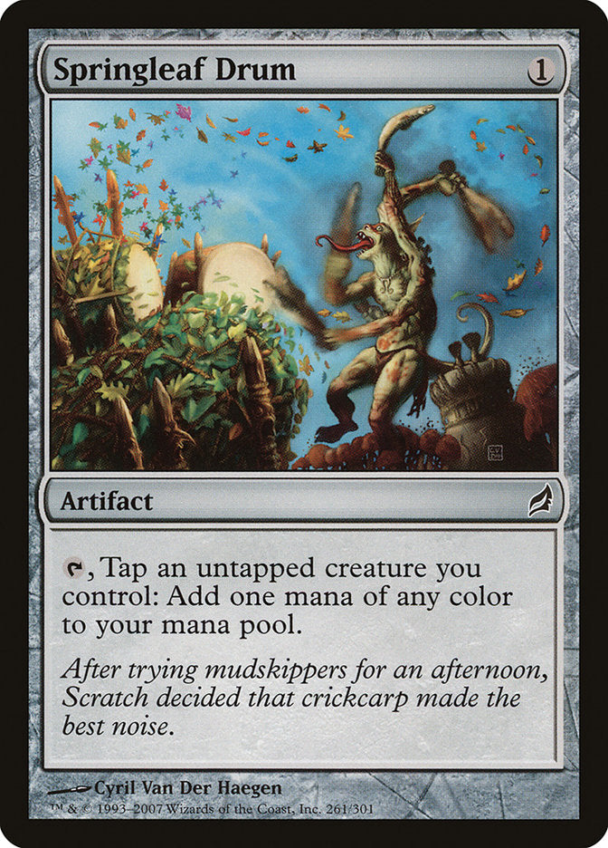 Springleaf Drum (261) [Lorwyn]