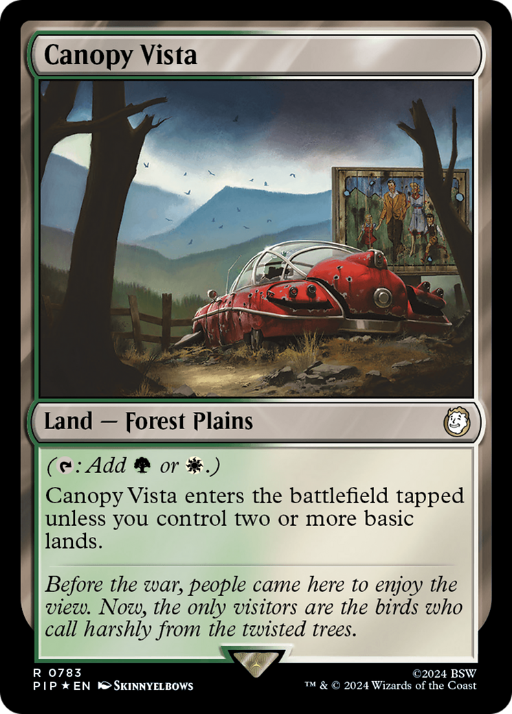 Canopy Vista (Surge Foil) (783) [Universes Beyond: Fallout]