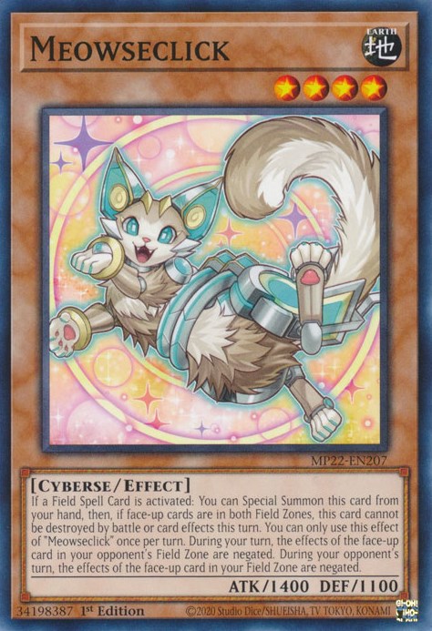 Meowseclick (MP22-EN207) [2022 Tin of the Pharaoh's Gods]