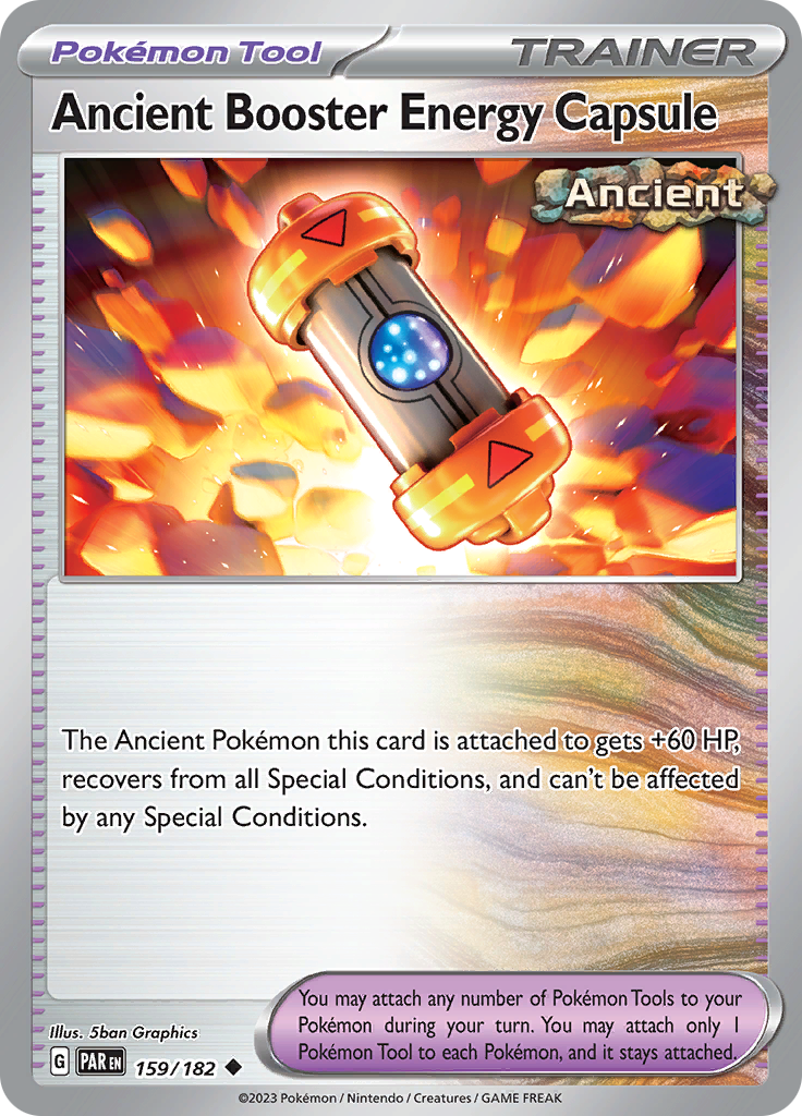Ancient Booster Energy Capsule (159/182) [SV04: Paradox Rift]