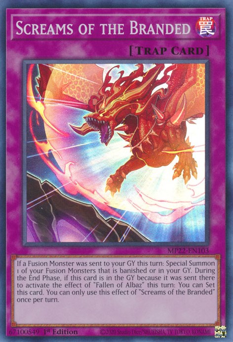 Screams of the Branded (MP22-EN103) [2022 Tin of the Pharaoh's Gods]