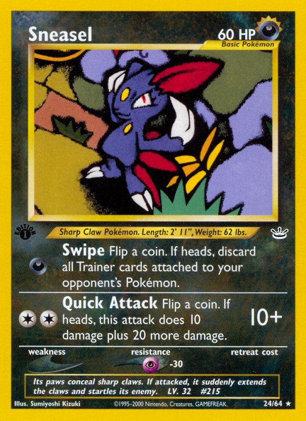 Sneasel (24/64) [Neo Revelation]