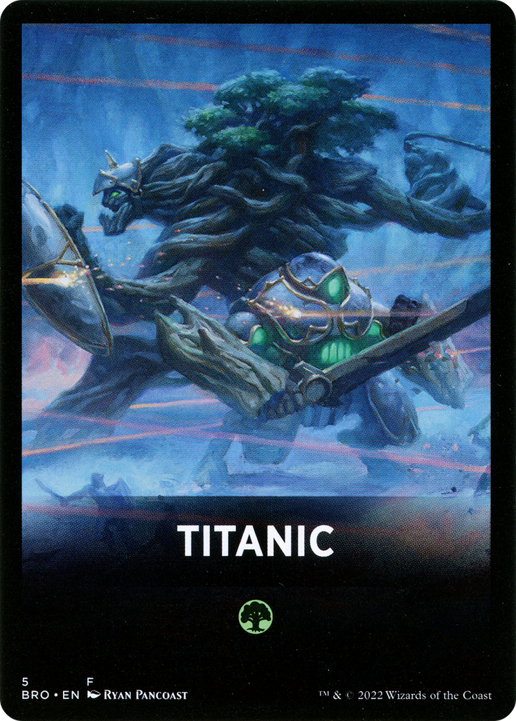 Titanic Theme Card (5) [The Brothers' War]