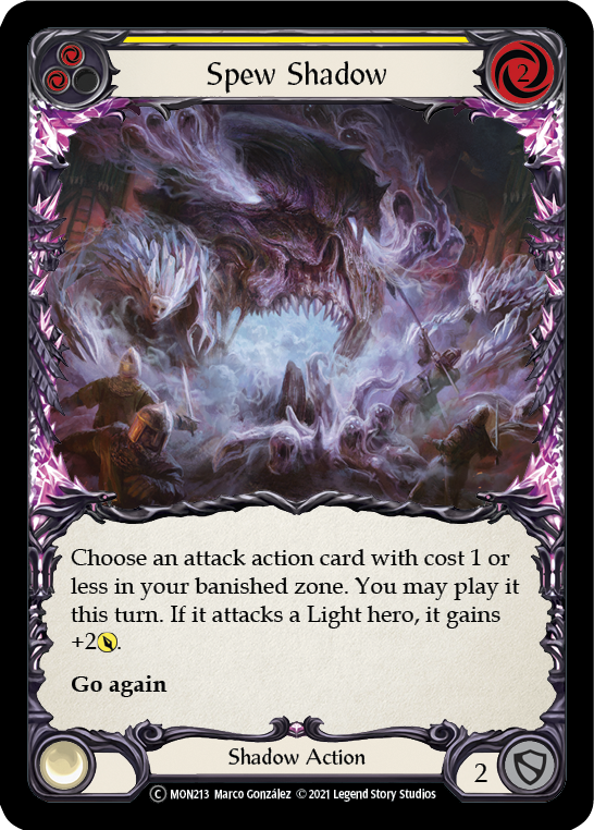Spew Shadow (Yellow) (MON213) [Monarch]