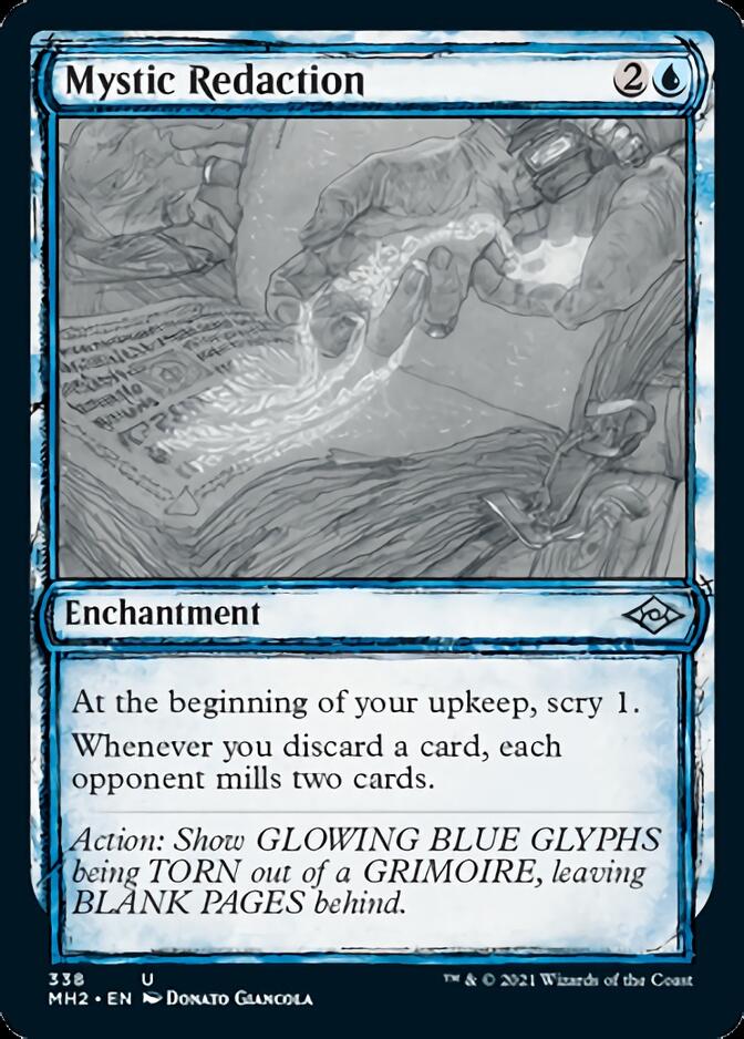 Mystic Redaction (Showcase) (338) [Modern Horizons 2]