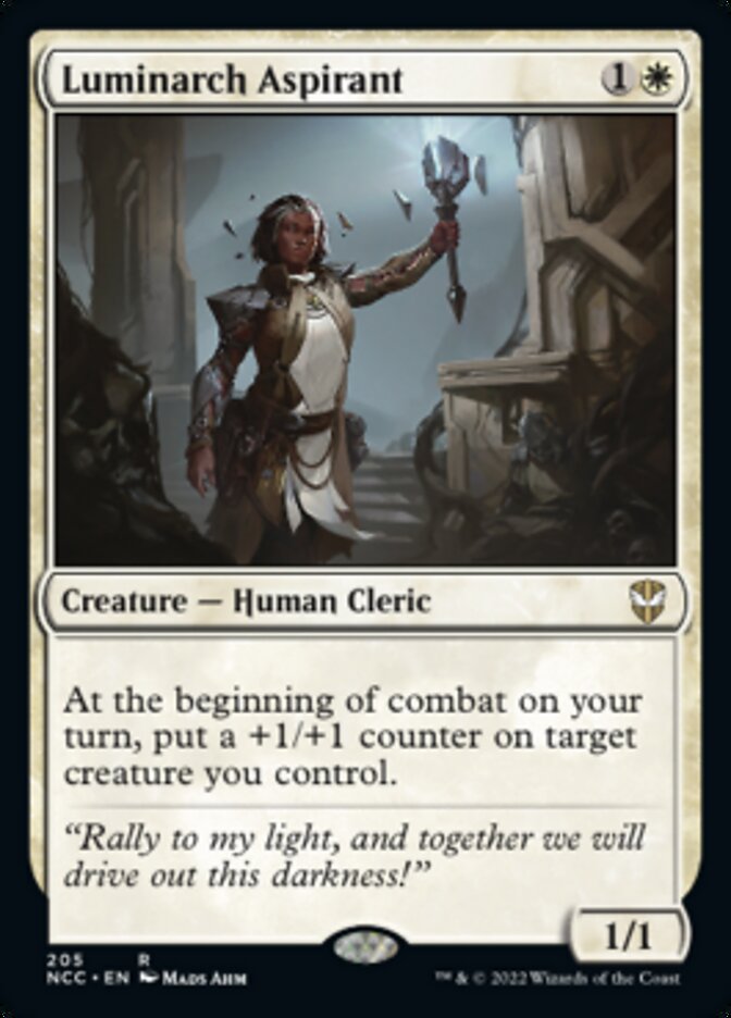 Luminarch Aspirant (205) [Commander: Streets of New Capenna]