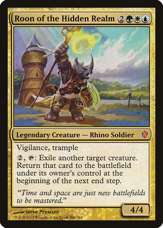 Roon of the Hidden Realm (206) [Commander 2013]