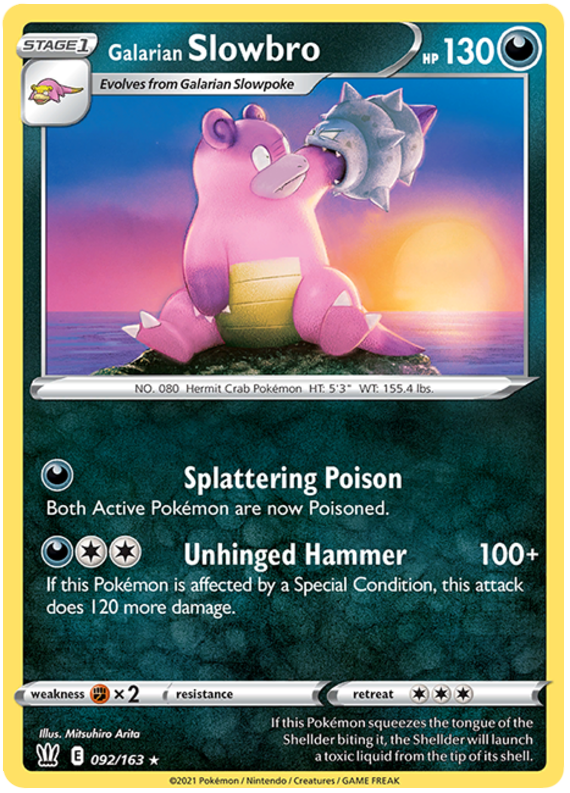 Galarian Slowbro (092/163) [SWSH05: Battle Styles]