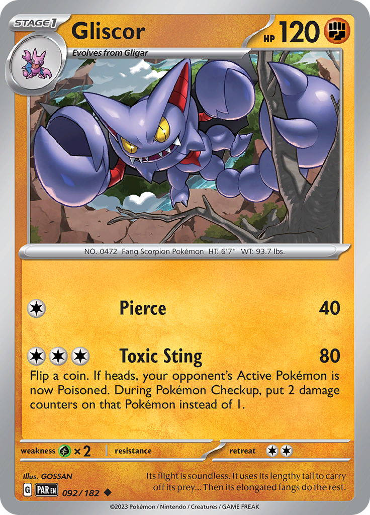 Gliscor (092/182) [SV04: Paradox Rift]