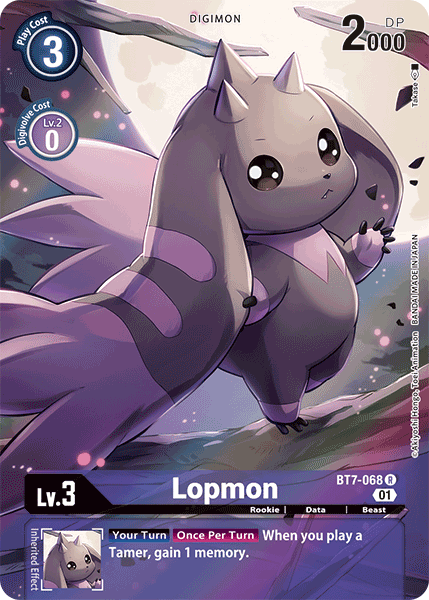 Lopmon (Alternate Art) (BT7-068 R) [Next Adventure]