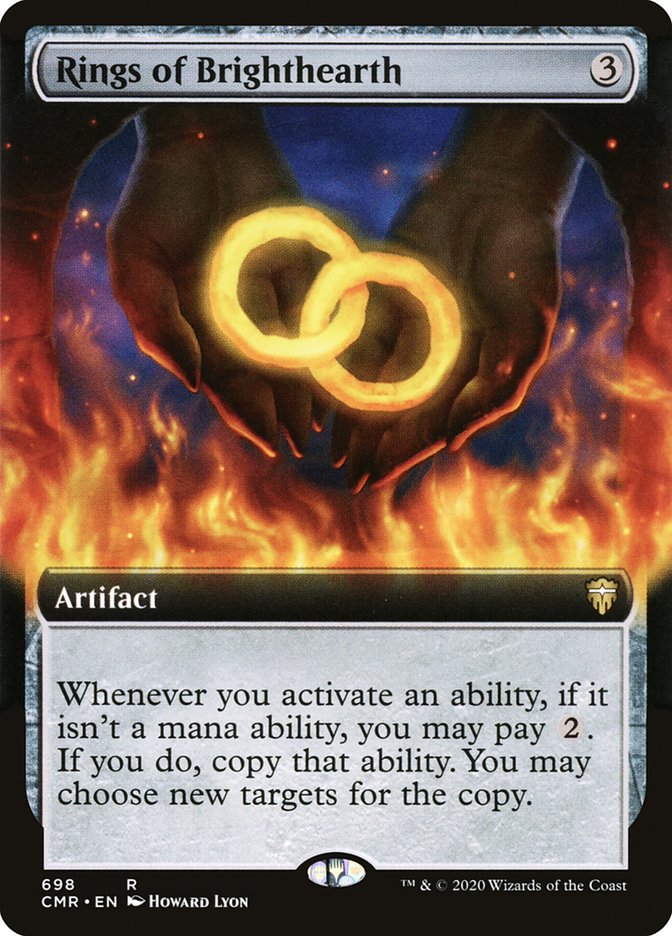 Rings of Brighthearth (Extended Art) (698) [Commander Legends]