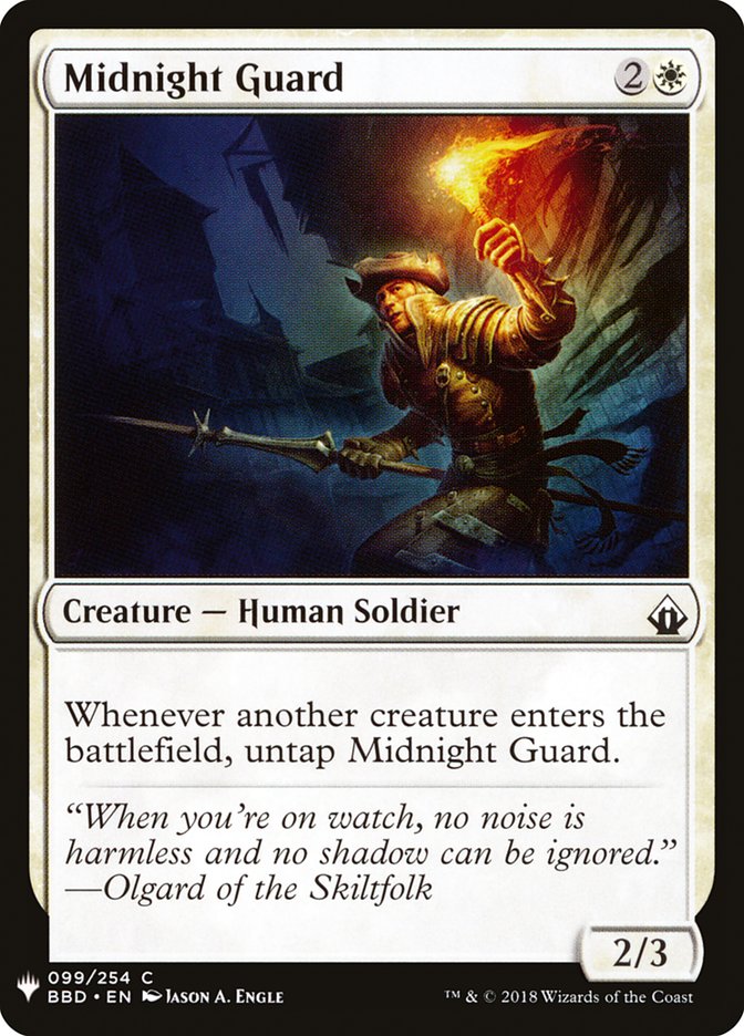 Midnight Guard (99) [The List Reprints]