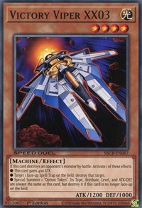 Victory Viper XX03 (SBCB-EN067) [Speed Duel: Battle City Box]