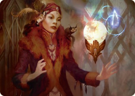 Misfortune Teller Art Card (58) [Art Series: Streets of New Capenna]