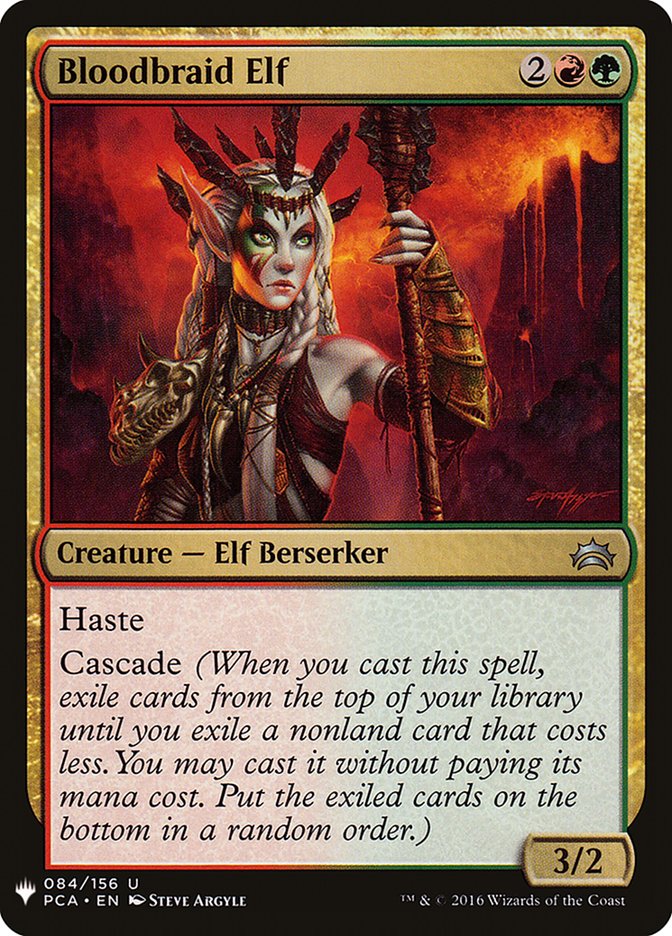 Bloodbraid Elf (84) [The List Reprints]