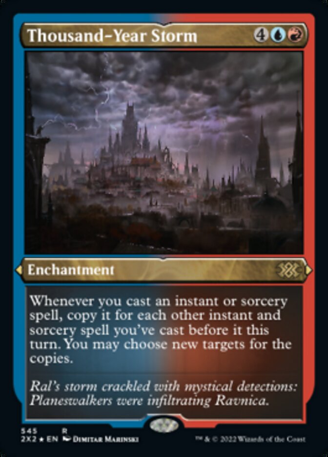 Thousand-Year Storm (Foil Etched) (545) [Double Masters 2022]