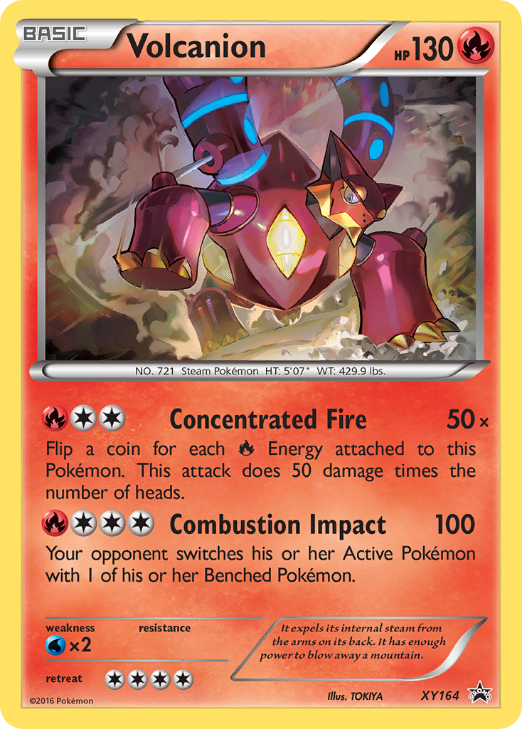 Volcanion - XY164 (XY164) [XY Promos]