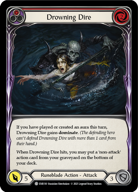 Drowning Dire (Red) (EVR110) [Everfest]
