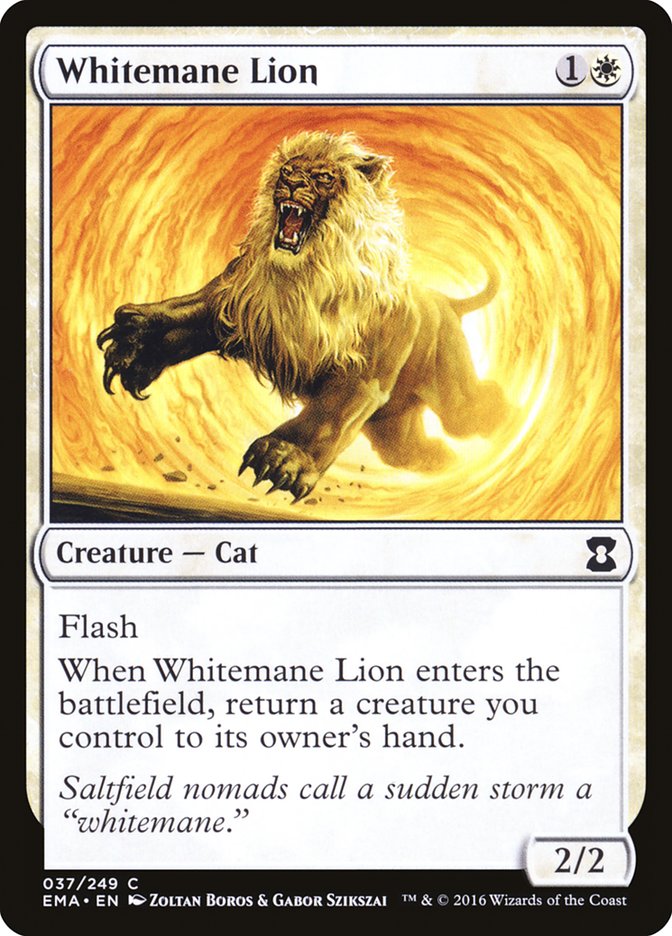 Whitemane Lion (37) [Eternal Masters]