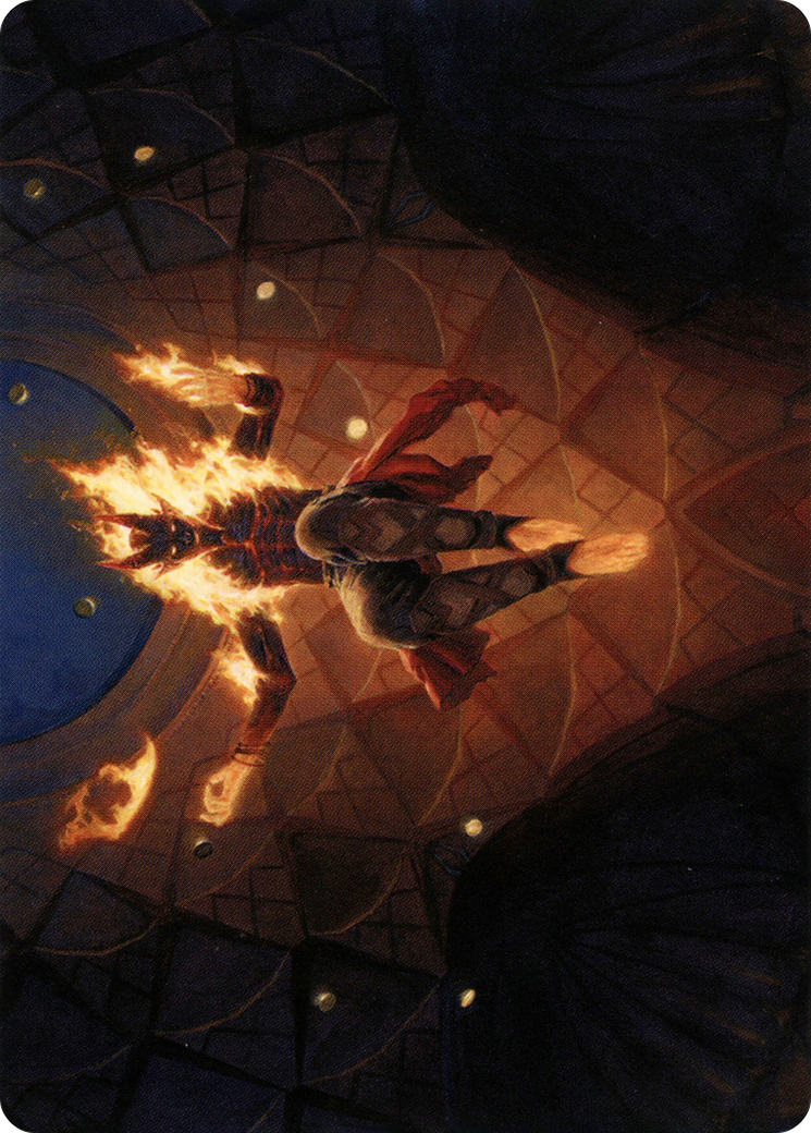 Yusri, Fortune's Flame Art Card (60) [Art Series: Modern Horizons 2]