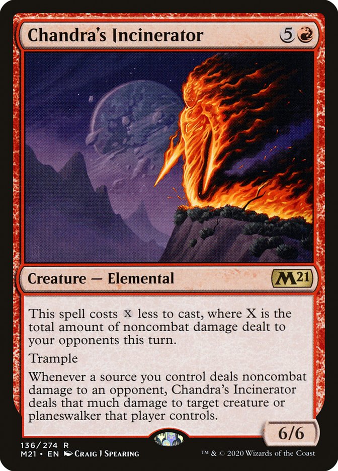 Chandra's Incinerator (136) [Core Set 2021]