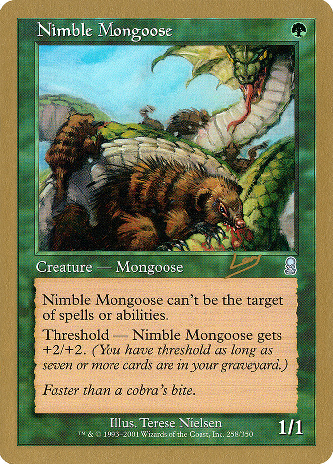 Nimble Mongoose - 2002 Raphael Levy (ODY) [World Championship Decks]