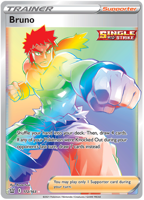 Bruno (Secret) (172/163) [SWSH05: Battle Styles]