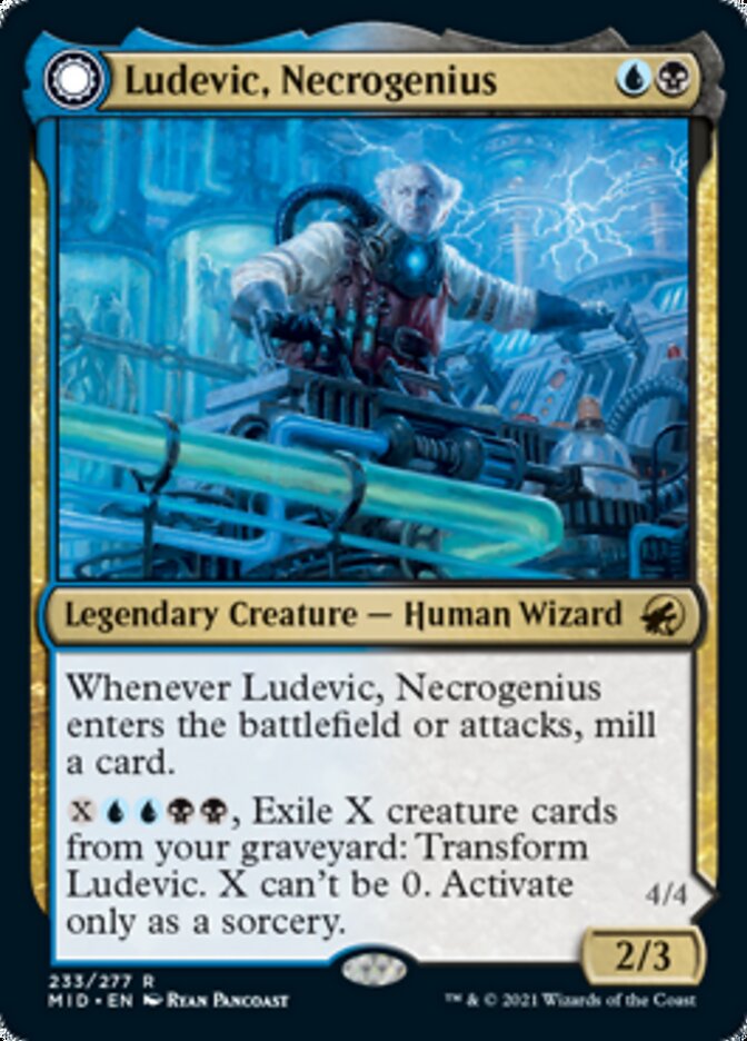 Ludevic, Necrogenius (233) [Innistrad: Midnight Hunt]