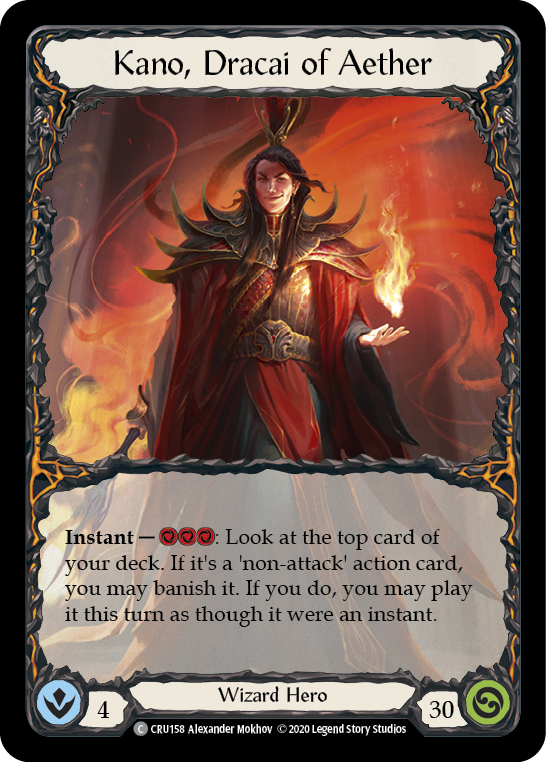Kano, Dracai of Aether (CRU158) [Crucible of War]