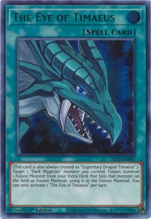 The Eye of Timaeus (Green) (DLCS-EN007) [Dragons of Legend: The Complete Series]