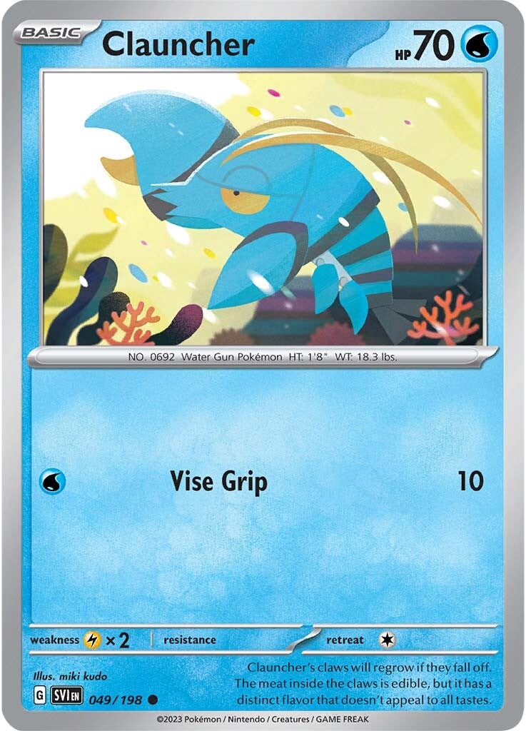 Clauncher (049/198) [SV01: Scarlet & Violet Base Set]