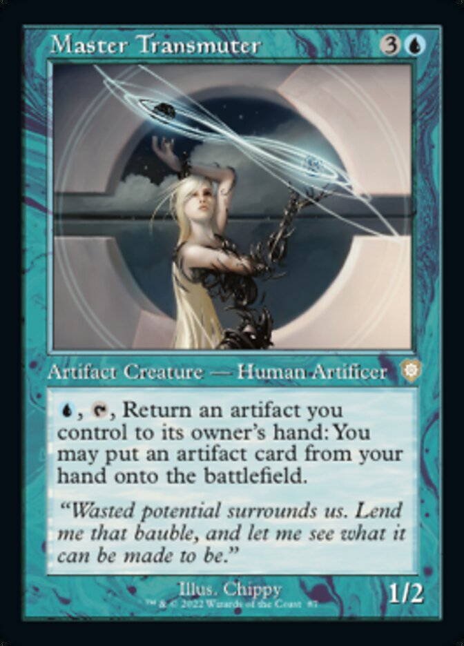Master Transmuter (Retro Frame) (87) [Commander: The Brothers' War]