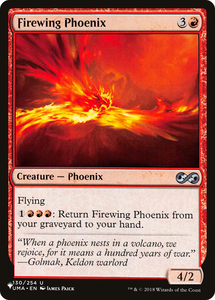 Firewing Phoenix (130/254) [The List Reprints]