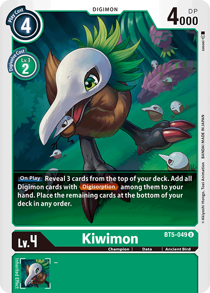 Kiwimon (BT5-049 U) [Battle of Omni]