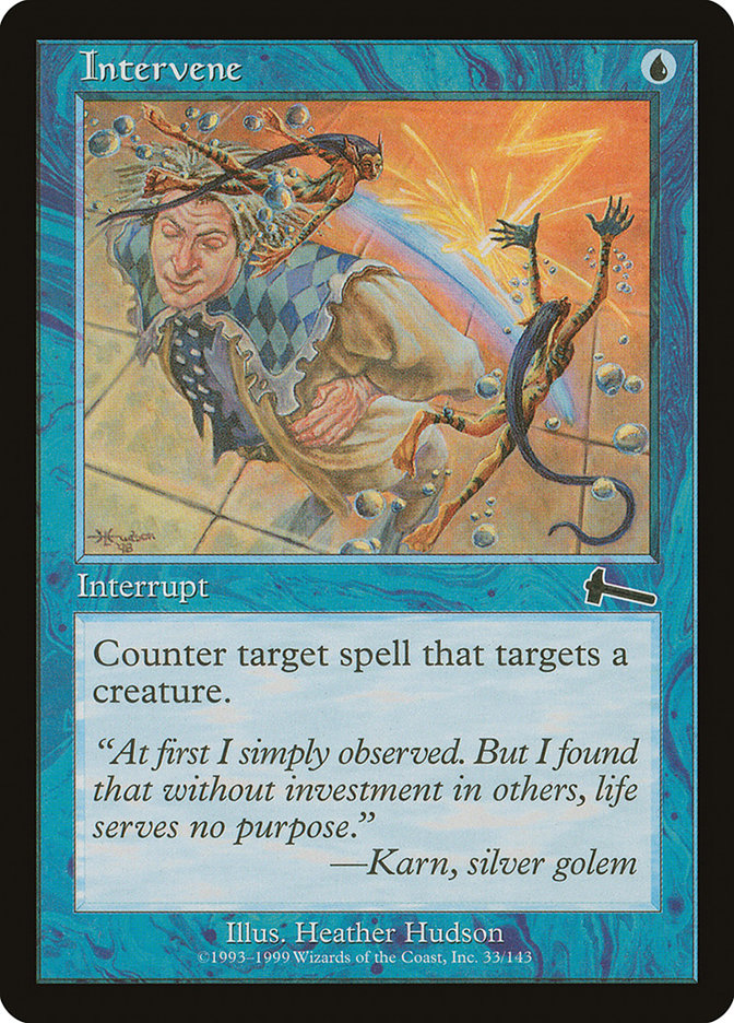 Intervene (33) [Urza's Legacy]